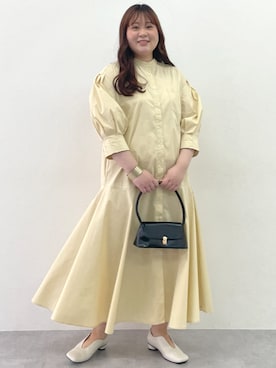 「CHIC STYLE」｜「アイテム（ワンピース/ドレス）」を使った、SMILE LAND（スマイルランド）さん（レディース・165cm）の春コーディネート
