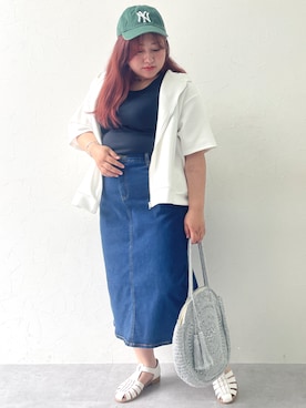 SMILE LAND(スマイルランド)さん(レディース・155cm)の夏コーディネート