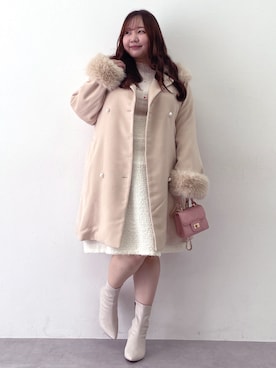 「marun（マルン）のアイテム」を使った、SMILE LAND（スマイルランド）さん（レディース・158cm）の秋コーディネート