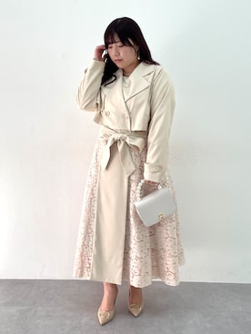 「かわいい」｜SMILE LAND（スマイルランド）さん（レディース・155cm）の冬コーディネート