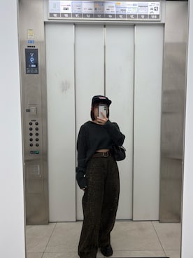 「LOWRYS FARM（ローリーズファーム）のアイテム」を使った、harukaaa429さん（骨格ストレート・レディース・152cm）の夏コーディネート