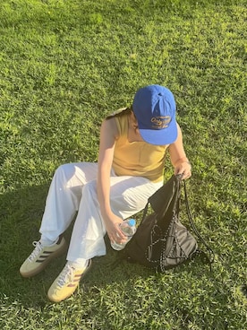 「COURO（コウロ）のアイテム」を使った、harukaaa429さん（レディース・152cm）の夏コーディネート