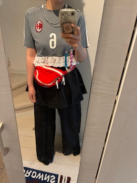「chuclla（チュクラ）のアイテム」を使った、かなさん（レディース・167cm）の夏コーディネート