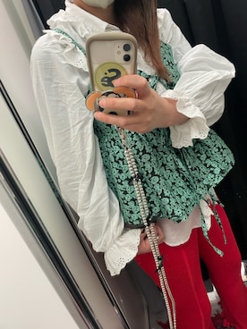 「アイテム（キャミソール）」を使った、ka7anakaさん（レディース・167cm）の夏コーディネート