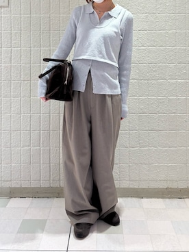 えみかさん（レディース・154cm）の冬コーディネート