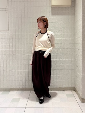 えみかさん（レディース・155cm）の春コーディネート