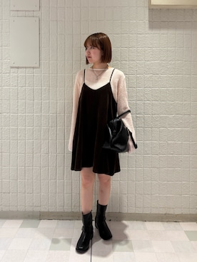 「kbf_ootd」｜えみかさん（レディース・154cm）の秋コーディネート