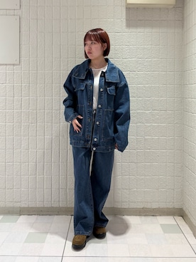 えみかさん（レディース・155cm）の冬コーディネート