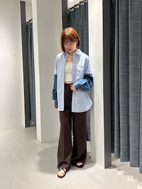 「kbf_ootd」｜えみかさん（レディース・154cm）の夏コーディネート