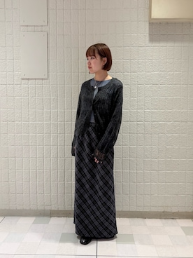 えみかさん（骨格ナチュラル・レディース・154cm）の秋コーディネート