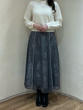 「MISCH MASCH（ミッシュマッシュ）のアイテム」を使った、アトレ川崎店さん（レディース・158cm）の冬コーディネート