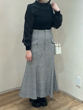 「MISCH MASCH（ミッシュマッシュ）のアイテム」を使った、アトレ川崎店さん（レディース・158cm）の冬コーディネート