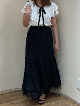 アトレ川崎店さん（レディース・160cm）の夏コーディネート