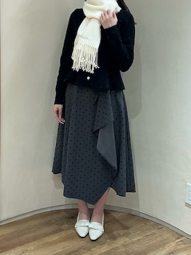 「ORiental TRaffic（オリエンタルトラフィック）のアイテム（パンプス）」を使った、アトレ川崎店さん（レディース・158cm）の秋コーディネート