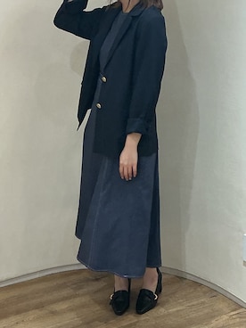 アトレ川崎店さん（レディース・158cm）の春コーディネート