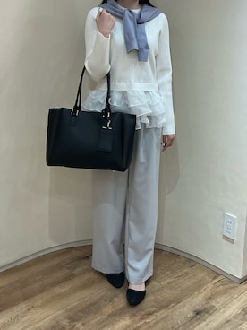 「ORiental TRaffic（オリエンタルトラフィック）のアイテム（パンプス）」を使った、アトレ川崎店さん（レディース・158cm）の秋コーディネート