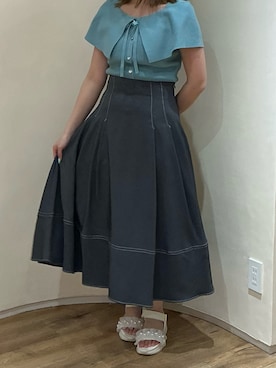 「MISCH MASCH（ミッシュマッシュ）のアイテム」を使った、アトレ川崎店さん（レディース・155cm）の春コーディネート