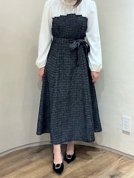 「MISCH MASCH（ミッシュマッシュ）のアイテム」を使った、アトレ川崎店さん（レディース・158cm）の秋コーディネート