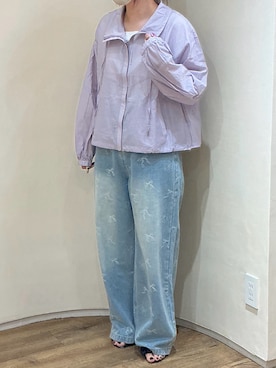 アトレ川崎店さん（レディース・160cm）の夏コーディネート