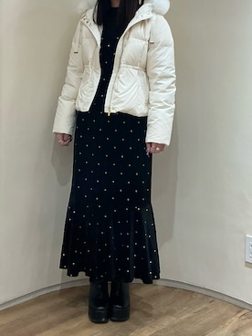 「MISCH MASCH（ミッシュマッシュ）のアイテム」を使った、アトレ川崎店さん（レディース・158cm）の冬コーディネート