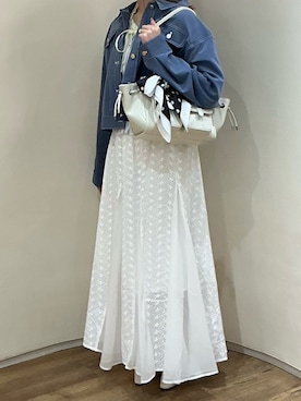 「MISCH MASCH（ミッシュマッシュ）のアイテム」を使った、アトレ川崎店さん（レディース・155cm）の春コーディネート