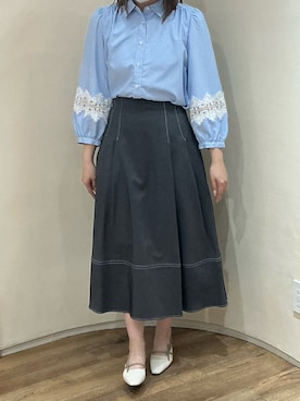 アトレ川崎店さん（レディース・158cm）の春コーディネート