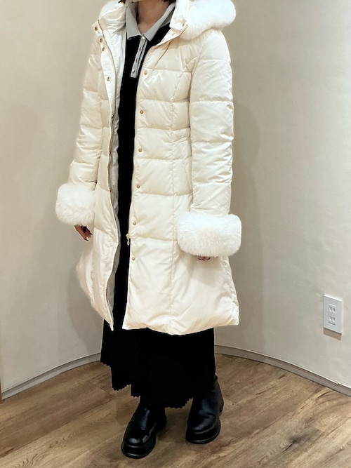 miu03170様 セール】2025秋冬新作 配色ポロ衿ワイドリブニットワンピース