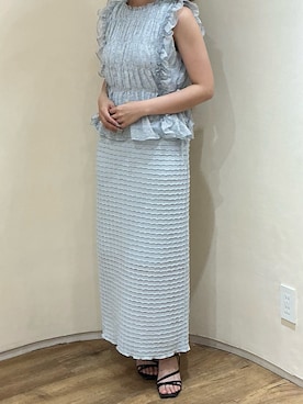 アトレ川崎店さん(レディース・160cm)の夏コーディネート