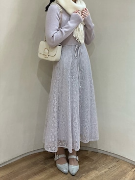 「ORiental TRaffic（オリエンタルトラフィック）のアイテム（パンプス）」を使った、アトレ川崎店さん（レディース・158cm）の秋コーディネート