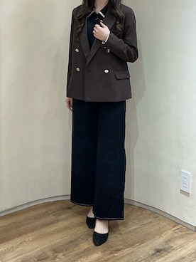 アトレ川崎店さん（レディース・158cm）の秋コーディネート