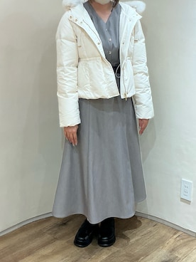 「MISCH MASCH（ミッシュマッシュ）のアイテム」を使った、アトレ川崎店さん（レディース・158cm）の冬コーディネート