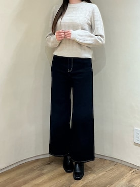 「MISCH MASCH（ミッシュマッシュ）のアイテム」を使った、アトレ川崎店さん（レディース・158cm）の秋コーディネート