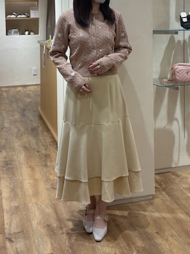「MISCH MASCH（ミッシュマッシュ）のアイテム」を使った、アトレ川崎店さん（レディース・158cm）の秋コーディネート