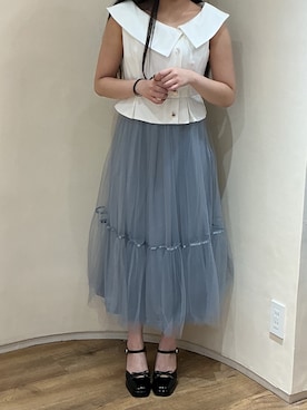 「MISCH MASCH（ミッシュマッシュ）のアイテム」を使った、アトレ川崎店さん（レディース・155cm）の春コーディネート