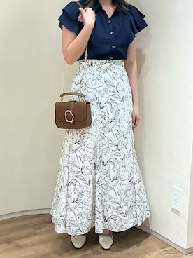 「MISCH MASCH（ミッシュマッシュ）のアイテム」を使った、アトレ川崎店さん（レディース・155cm）の春コーディネート