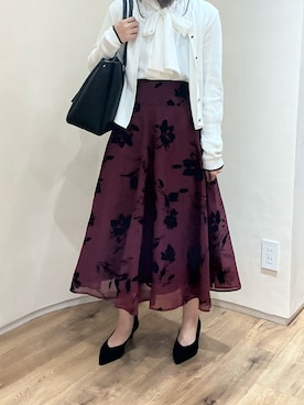 アトレ川崎店さん（レディース・156cm）の秋コーディネート