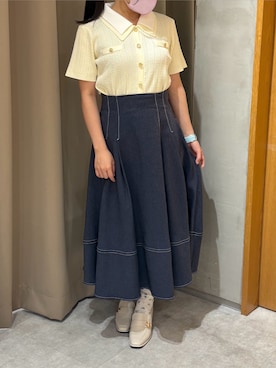 「MISCH MASCH（ミッシュマッシュ）のアイテム」を使った、アトレ川崎店さん（レディース・153cm）の秋コーディネート