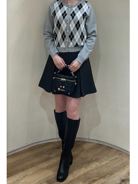 「ORiental TRaffic（オリエンタルトラフィック）のアイテム（ブーツ）」を使った、アトレ川崎店さん（レディース・158cm）の秋コーディネート