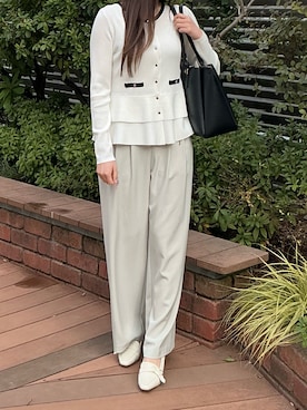 アトレ川崎店さん（レディース・160cm）の冬コーディネート