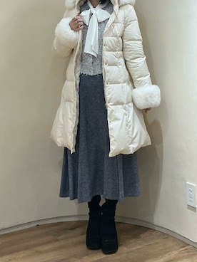 アトレ川崎店さん(レディース・158cm)の冬コーディネート