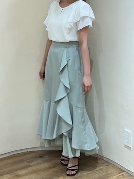 アトレ川崎店さん（レディース・155cm）の夏コーディネート