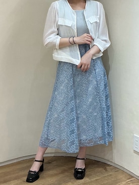 アトレ川崎店さん（レディース・157cm）の春コーディネート