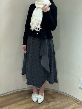 「ORiental TRaffic（オリエンタルトラフィック）のアイテム（パンプス）」を使った、アトレ川崎店さん（レディース・158cm）の秋コーディネート