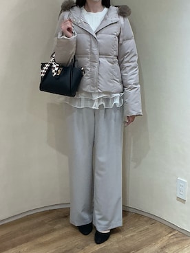 「ORiental TRaffic（オリエンタルトラフィック）のアイテム（パンプス）」を使った、アトレ川崎店さん（レディース・158cm）の秋コーディネート