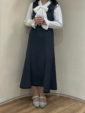 「MISCH MASCH（ミッシュマッシュ）のアイテム」を使った、アトレ川崎店さん（レディース・158cm）の冬コーディネート