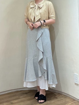「MISCH MASCH（ミッシュマッシュ）のアイテム」を使った、アトレ川崎店さん（レディース・158cm）の夏コーディネート