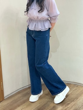 アトレ川崎店さん（レディース・158cm）の秋コーディネート