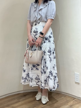 「ORiental TRaffic（オリエンタルトラフィック）のアイテム」を使った、アトレ川崎店さん（レディース・160cm）の春コーディネート