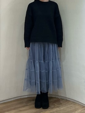 アトレ川崎店さん(レディース・158cm)の冬コーディネート