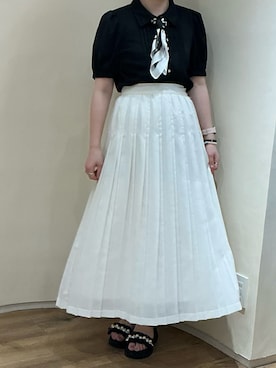 「MISCH MASCH（ミッシュマッシュ）のアイテム」を使った、アトレ川崎店さん（レディース・155cm）の春コーディネート